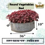 Round Vegetable Bed (36"x10")